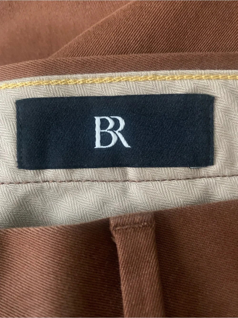 Banana Republic Men's “Dawson” Chinos in Potters Clay Size 36/34